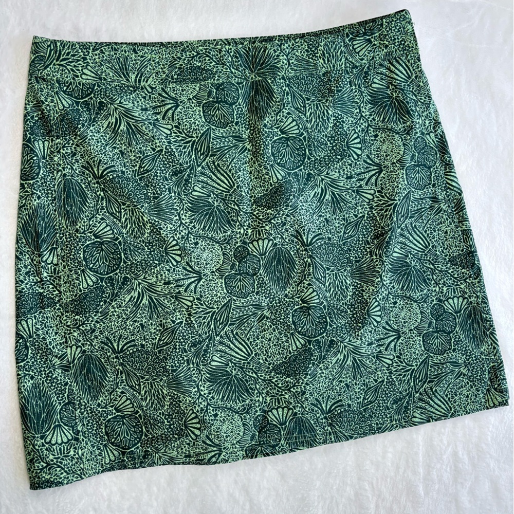 Rip Skirt Hawaii Floral Quick Dry Mini Wrap Skirt Coverup Beach Vacation Large